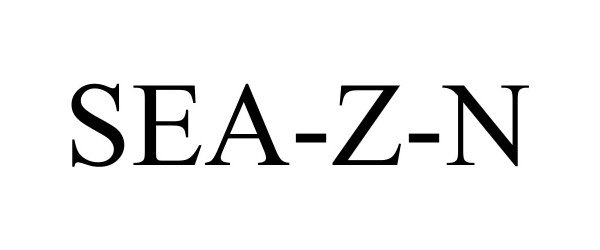 Trademark Logo SEA-Z-N