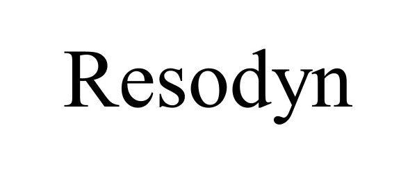 Trademark Logo RESODYN