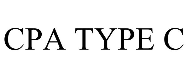 Trademark Logo CPA TYPE C