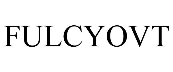 Trademark Logo FULCYOVT