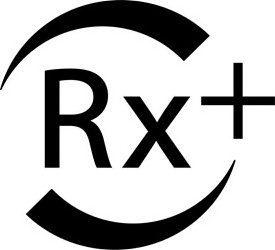 Trademark Logo RX+
