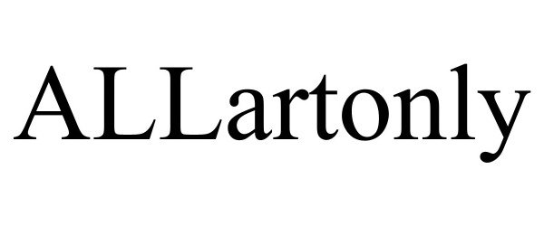 Trademark Logo ALLARTONLY