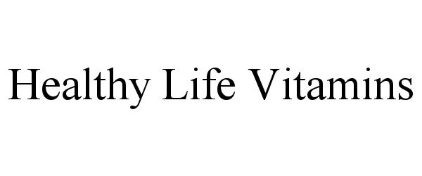 HEALTHY LIFE VITAMINS