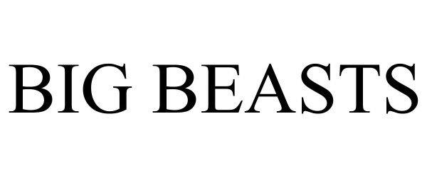 Trademark Logo BIG BEASTS