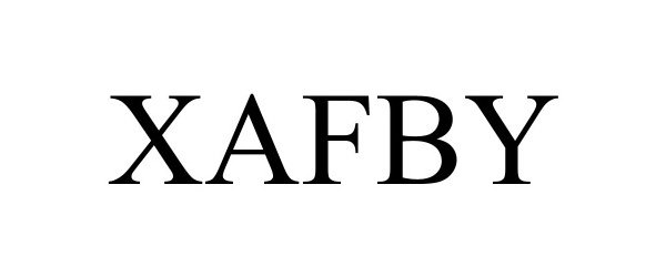Trademark Logo XAFBY