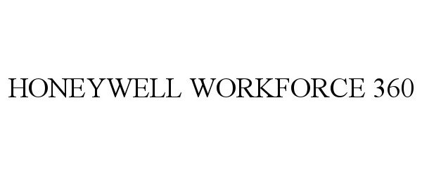  HONEYWELL WORKFORCE 360