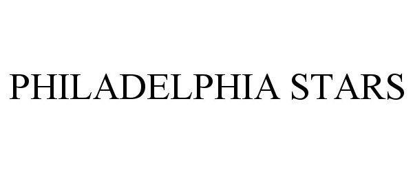 Trademark Logo PHILADELPHIA STARS