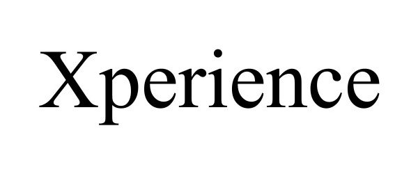 Trademark Logo XPERIENCE