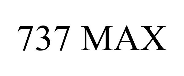 Trademark Logo 737 MAX