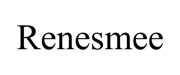 Trademark Logo RENESMEE