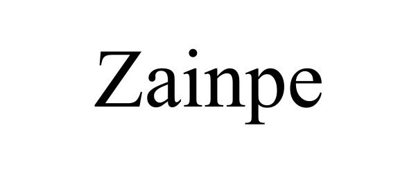 Trademark Logo ZAINPE