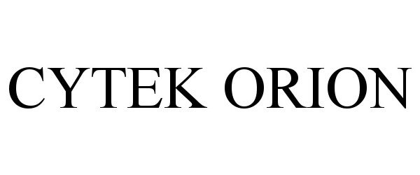 Trademark Logo CYTEK ORION