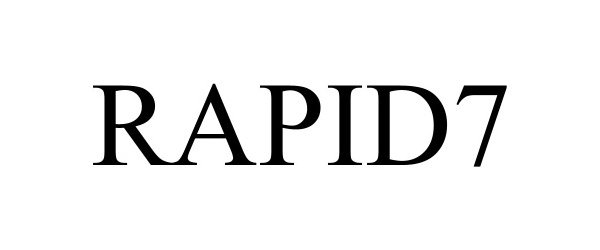 Trademark Logo RAPID7