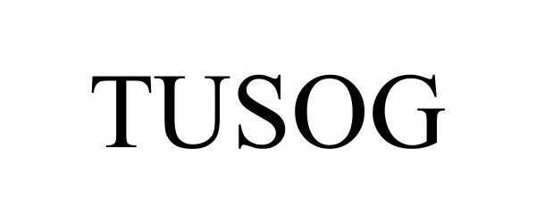 Trademark Logo TUSOG