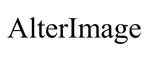 Trademark Logo ALTERIMAGE