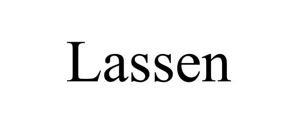 Trademark Logo LASSEN