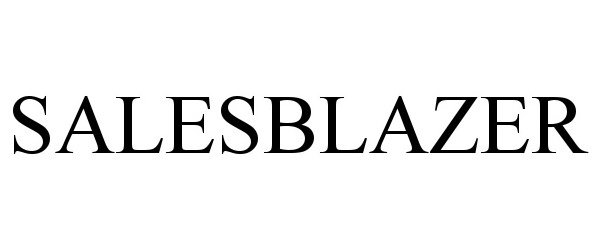 Trademark Logo SALESBLAZER