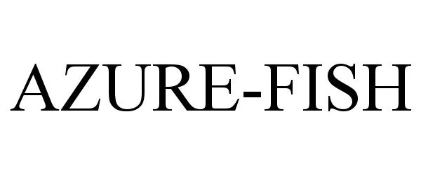 Trademark Logo AZURE-FISH