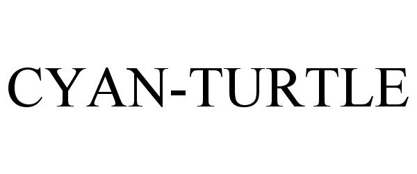 Trademark Logo CYAN-TURTLE