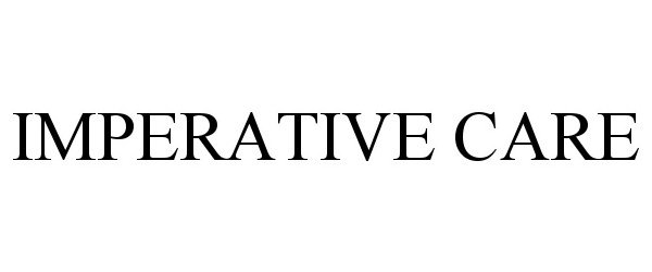 Trademark Logo IMPERATIVE CARE