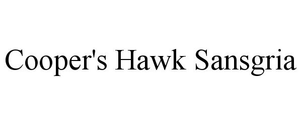 COOPER'S HAWK SANSGRIA