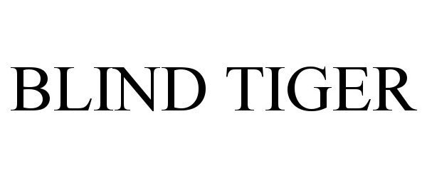 Trademark Logo BLIND TIGER