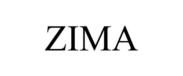 Trademark Logo ZIMA