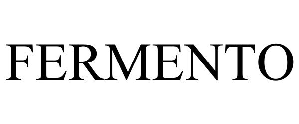 Trademark Logo FERMENTO