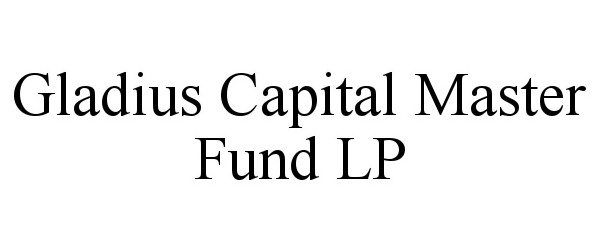 Trademark Logo GLADIUS CAPITAL MASTER FUND LP