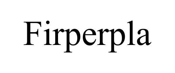 Trademark Logo FIRPERPLA