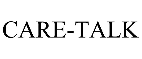 Trademark Logo CARE-TALK