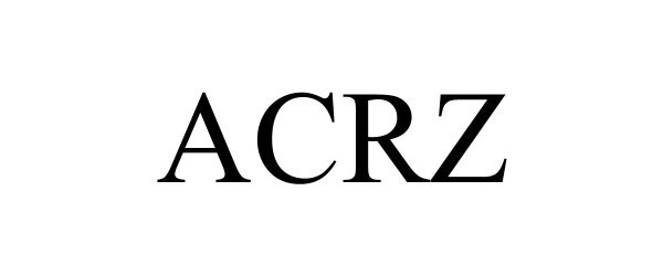 Trademark Logo ACRZ