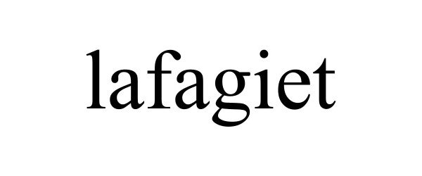 Trademark Logo LAFAGIET