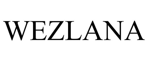 Trademark Logo WEZLANA
