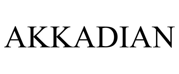 Trademark Logo AKKADIAN