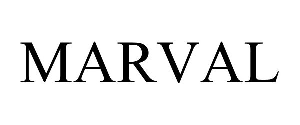 Trademark Logo MARVAL