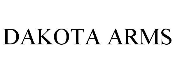 Trademark Logo DAKOTA ARMS