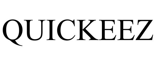 Trademark Logo QUICKEEZ