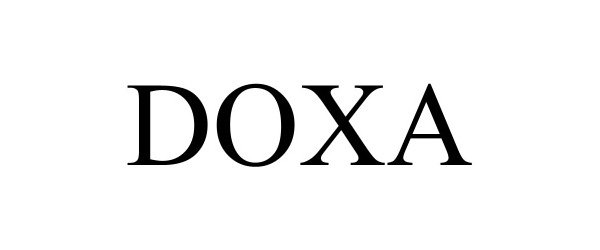 Trademark Logo DOXA