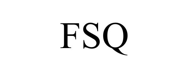 Trademark Logo FSQ