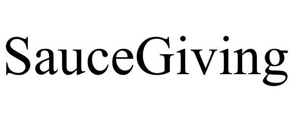 Trademark Logo SAUCEGIVING