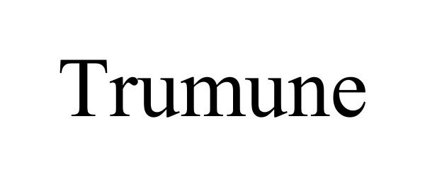 Trademark Logo TRUMUNE