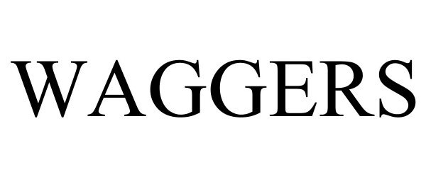 Trademark Logo WAGGERS