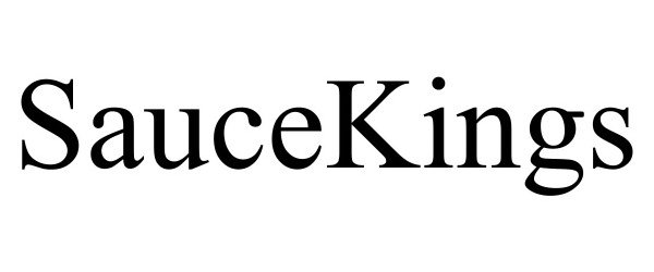 Trademark Logo SAUCEKINGS