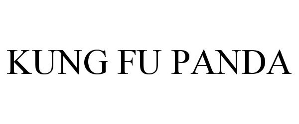 Trademark Logo KUNG FU PANDA