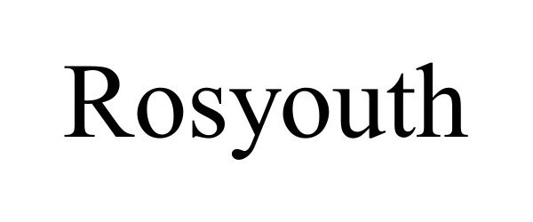 Trademark Logo ROSYOUTH