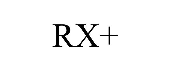 Trademark Logo RX+