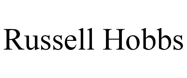 Trademark Logo RUSSELL HOBBS