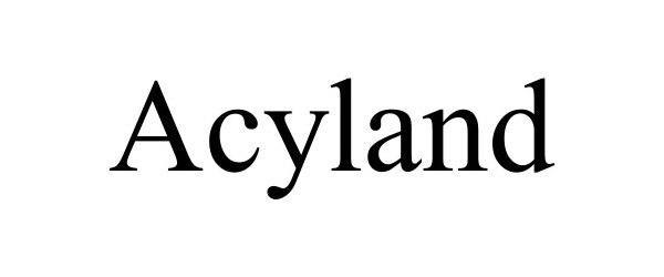 Trademark Logo ACYLAND