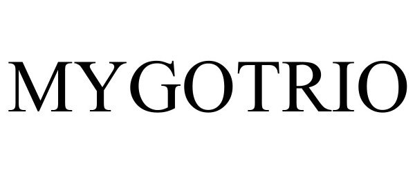 Trademark Logo MYGOTRIO